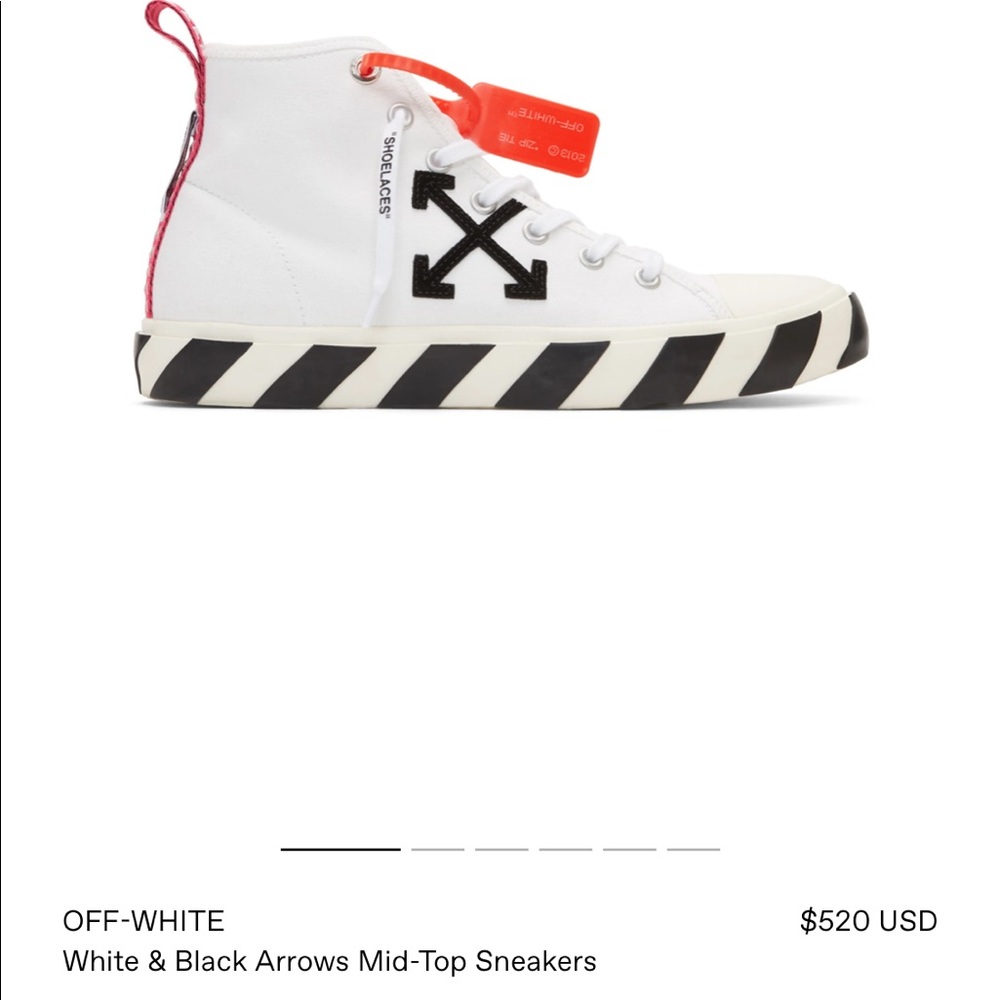🚫SOLD VIA PAYPAL🚫🔥WOMENS OFF-WHITE SNEAKERS🔥 - Picture 1 of 7